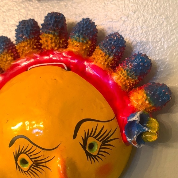 Coconut Shell Hand Painted Kawaii Cute Luna Moon Art Set - Picture 3 of 5